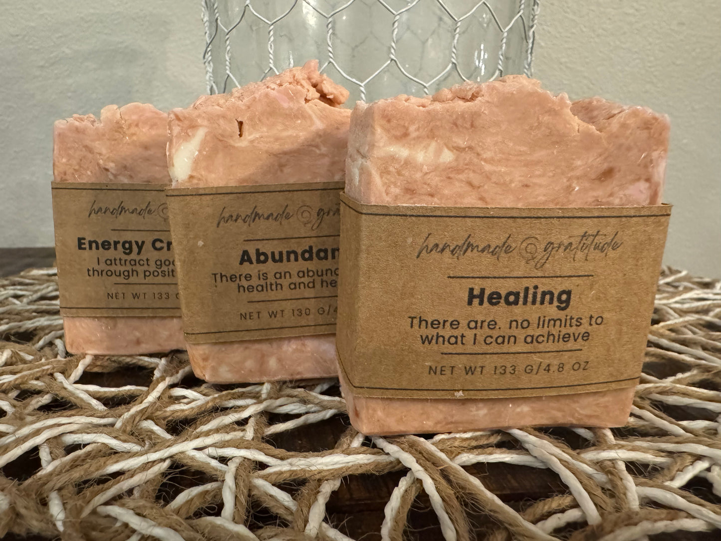 Mindful Pink Affirmations Hand Soap