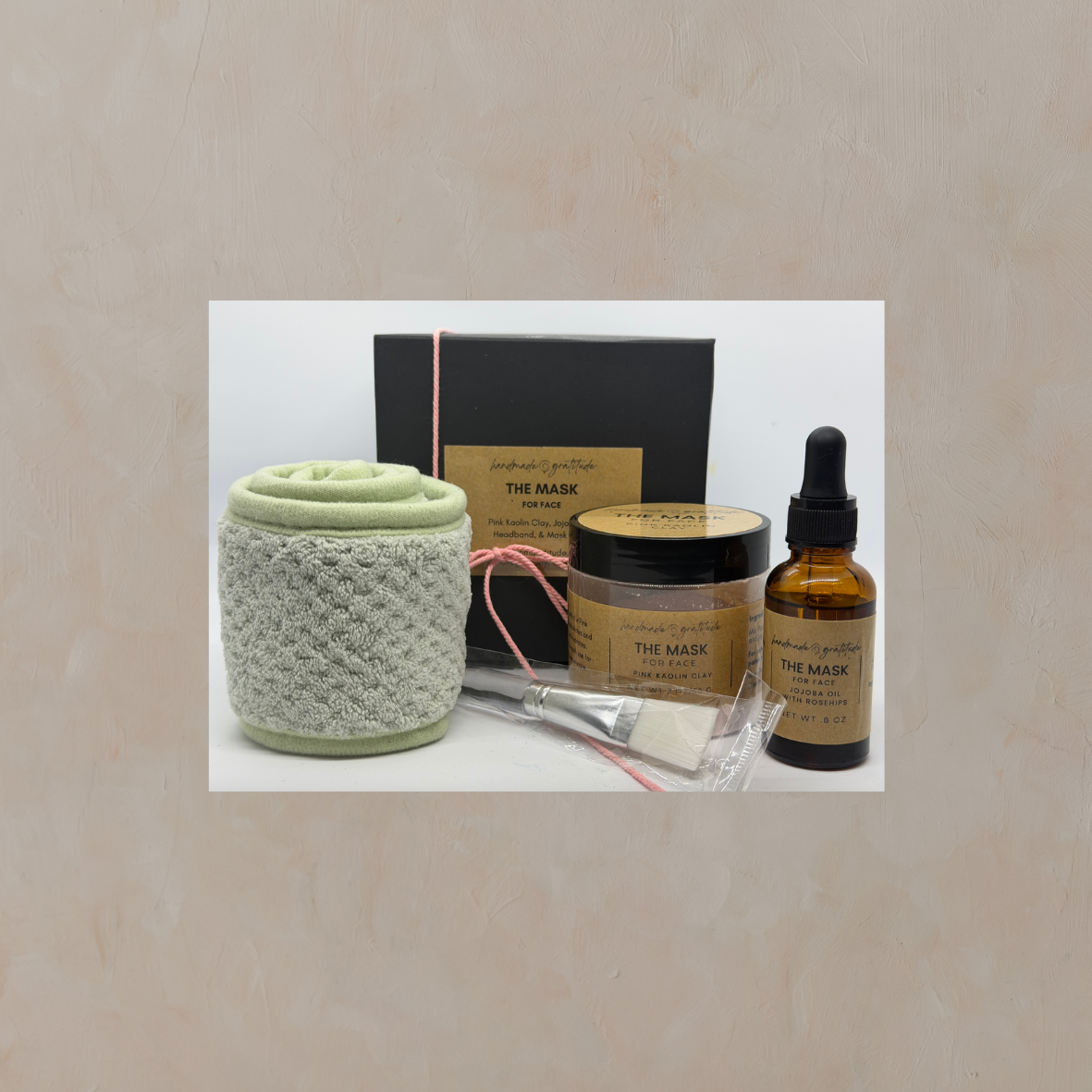 The Mask for Face Bundle - Pink Kaolin Clay