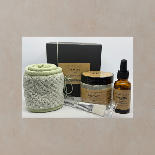 The Mask For Face Bundle - French Green Clay